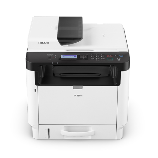 Černobílá multifunkční tiskárna Ricoh SP 330SN